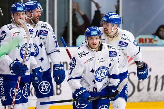 Leksands Johan Olofsson jublar