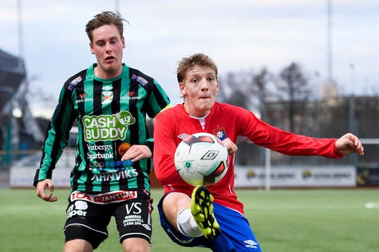 Varbergs Christoffer Arvidsson och Örgrytes Andreas