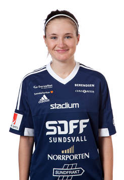 Isabelle Norberg poserar för ett porträtt den 17 mars 2016 i Sundsvall.