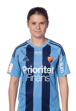 Hanna Lundqvist poserar för ett porträtt den 23 mars 2016 i Stockholm.