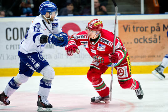 Leksands Alexander Ytterell och Modos Emil Djuse