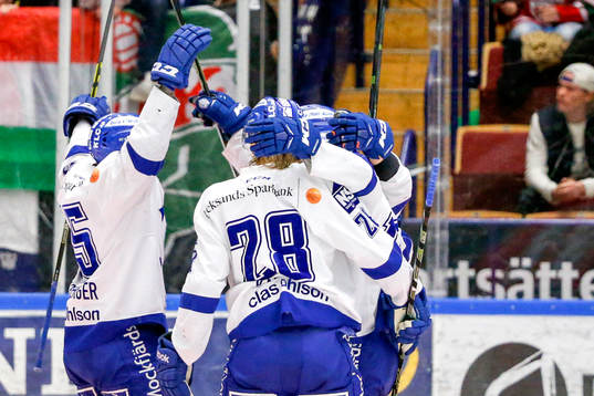 Leksands Alexander Ytterell jublar