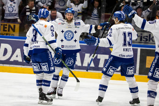 Leksands Alexander Ytterell Daniel Bertov Jon Knuts jublar