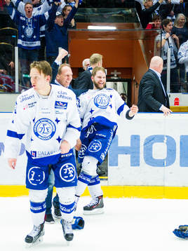 Leksands Alexander Ytterell jublar
