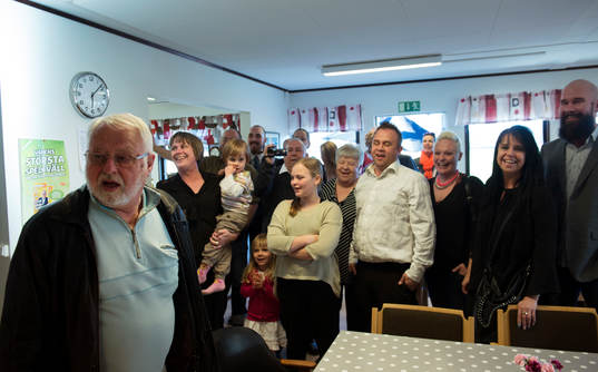 IFK Hässleholms Douglas Ahlqvist överraskas på sin