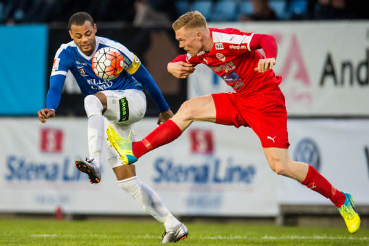 Trelleborgs Salif Camara Jönsson och Värnamos David