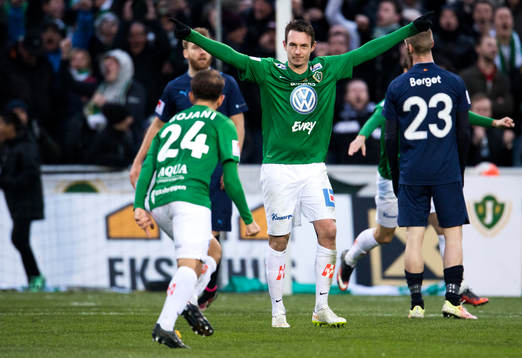 Jönköpings Daryl Smylie jublar