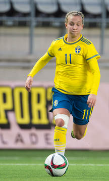 Sveriges Julia Zigiotti Olme