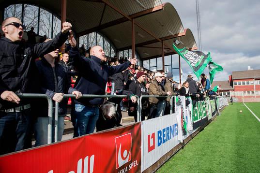 GAIS klack jublar då laget kliver in på planen