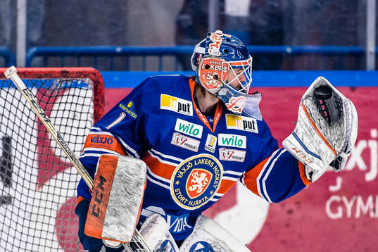 Växjös målvakt Thomas Lillie