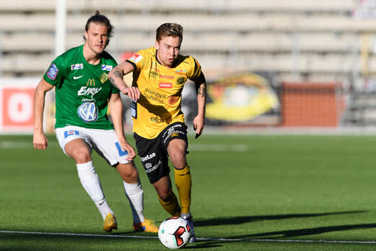 Elfsborgs Thomas Kind Bendiksen och Jönköpings Simon