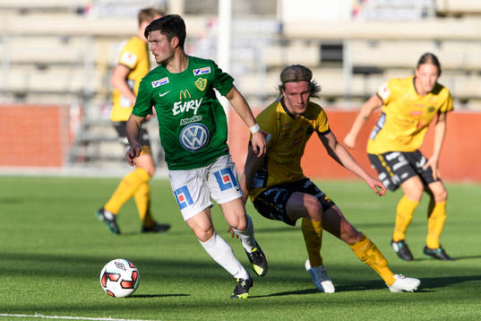Jönköpings Jonathan Tamimi Syberg och Elfsborgs Viktor