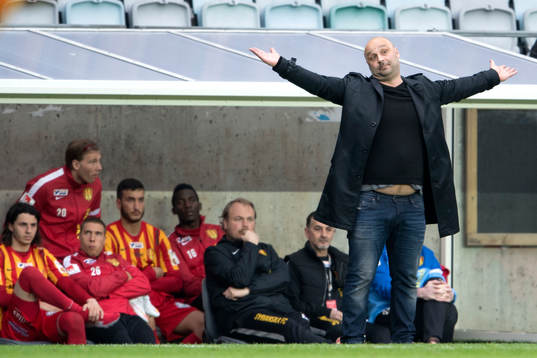 Syrianskas tränare Bosko Orovic reagerar