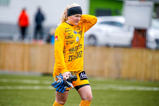 Sirius målvakt Emma Holmgren i premiären