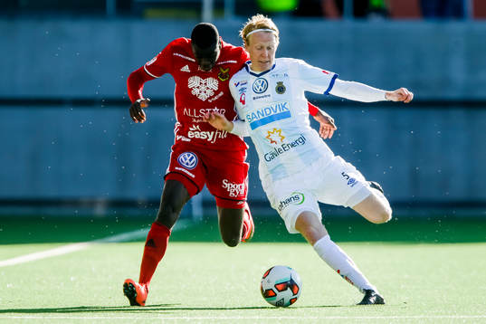 Örebros Wilma Franssila och Gefles Jacob Ericsson
