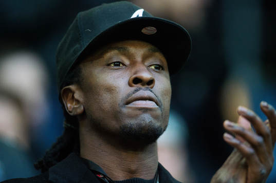 s Dickson Etuhu på läktaren