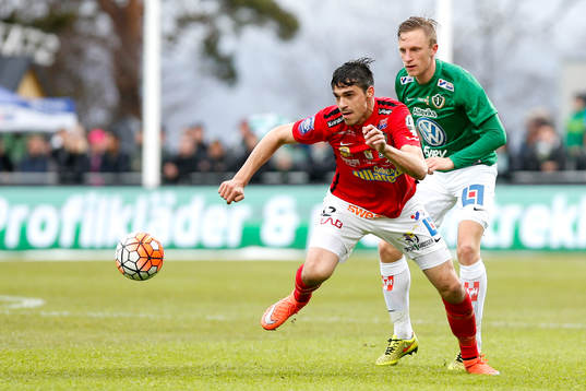 Falkenbergs Zlatan Krizanovic och Jönköpings Joakim