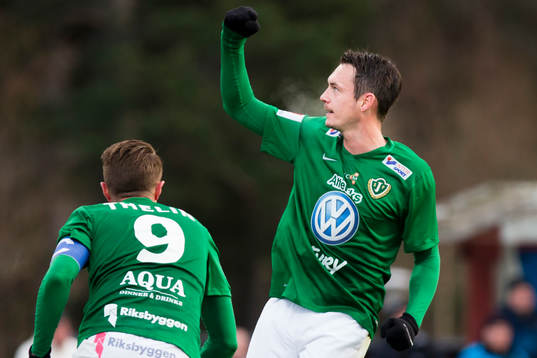 Jönköpings Tommy Thelin och Jönköpings Daryl Smylie