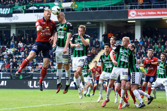 Nickduell mellan Örgrytes Fredrik Björck och Björn