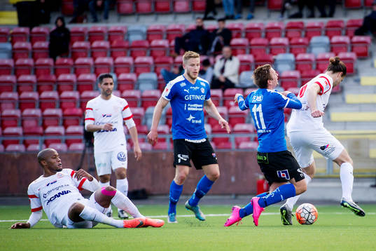 Halmstads Fredrik Olsson blir fälld i straffområdet av