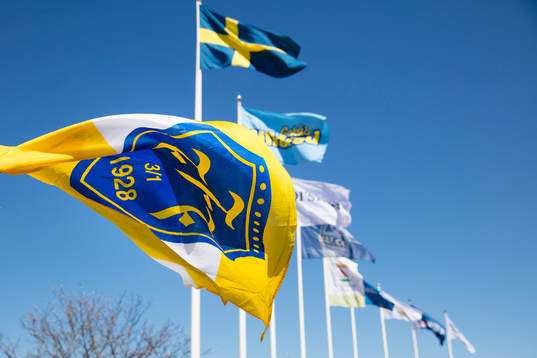 Falkenbergs FFs flagga