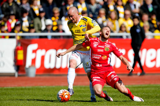 Falkenbergs Christoffer Carlsson och Elfsborgs Marcus