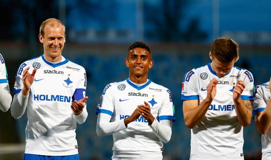 Norrköpings Andreas Johansson, Tesfaldet Tekie och Arnor Ingvi Traustason