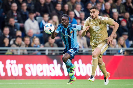 Djurgårdens Sam Johnson och Östersunds Sotirios