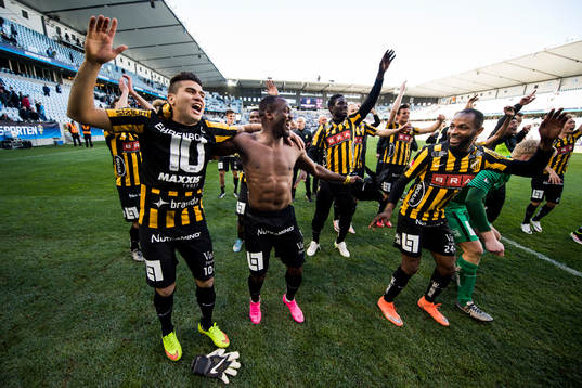 Häckens Paulo de Oliveira, John Owoeri och René Makondele