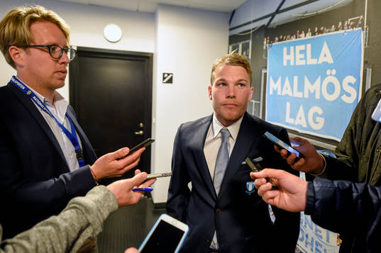 Malmö FFs Oscar Lewicki