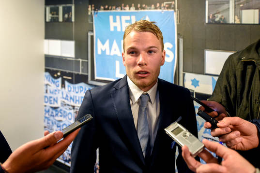 Malmö FFs Oscar Lewicki