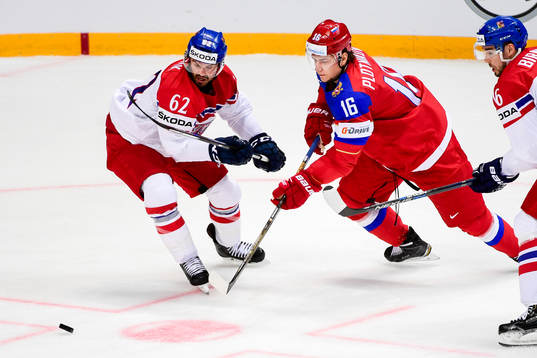 Tjeckiens Michal Repik och Rysslands Sergei Plotnikov