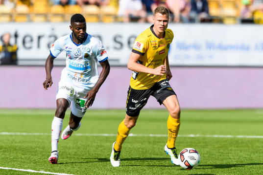 Elfsborgs Viktor Claesson och Gefles Dioh Williams