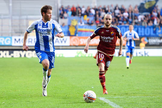 IFK Göteborgs Emil Salomonsson och Djurgårdens Daniel