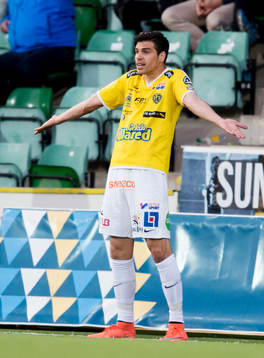 Falkenbergs Zlatan Krizanovic är uppgiven
