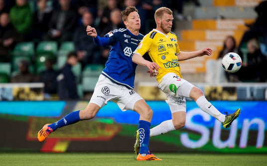 Sundsvalls Johan Eklund och Falkenbergs Per Karlsson