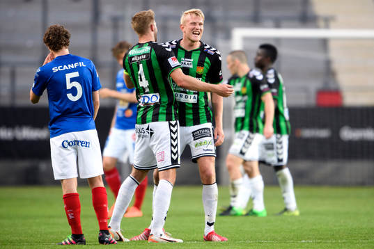 GAIS Carl Nyström jublar