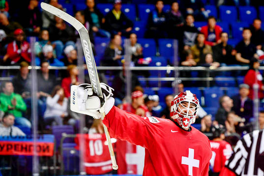 Schweiz målvakt Reto Berra