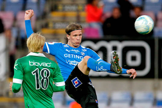 Halmstads Alexander Berntsson och Ljungskiles Linus Tornblad