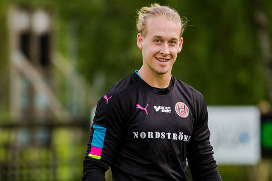 Hittarps målvakt Filip Bodenäs