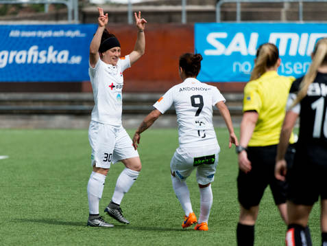 Rosengårds Ella Masar jublar