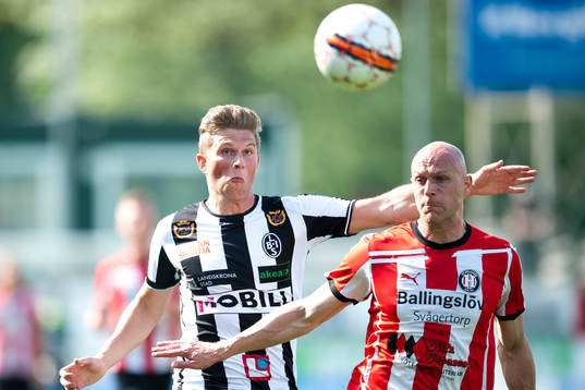 Landskronas Erik Pärsson och Höllvikens Freddy Borg