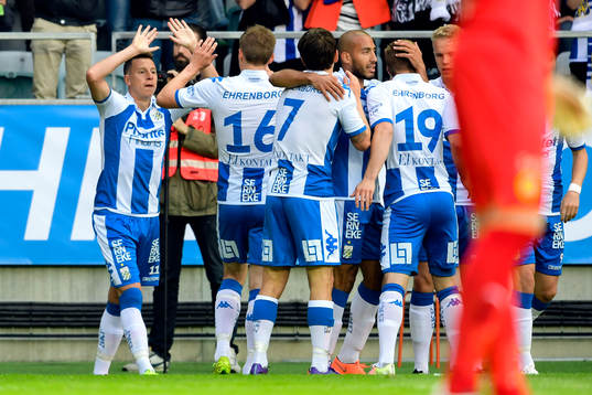 IFK Göteborgs Martin Smedberg Dalence jublar