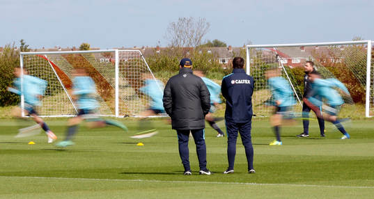 Britain Football Soccer - Australia Training - Academy of