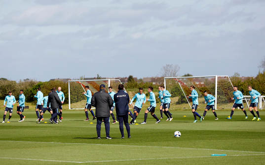Britain Football Soccer - Australia Training - Academy of