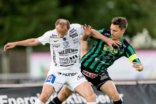 Sirius Dragan Kapcevic och Varbergs Peter Nyström