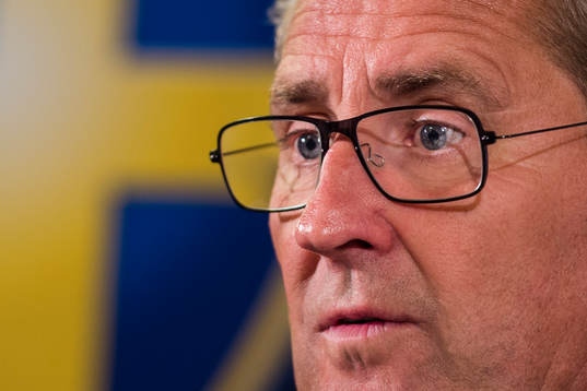 Sveriges förbundskapten Erik Hamrén