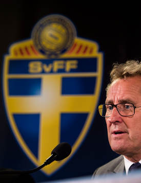 Sveriges förbundskapten Erik Hamrén