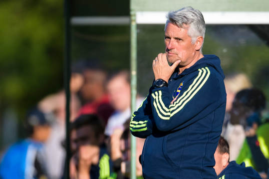 Sveriges förbundskapten Claes Eriksson