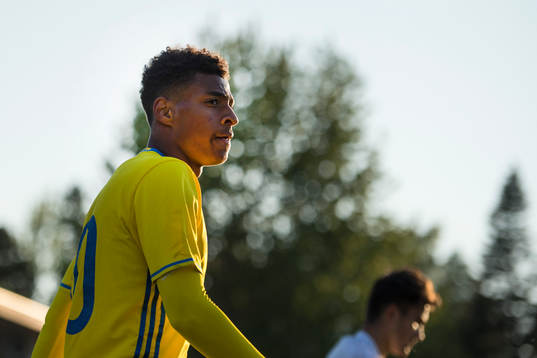 Sveriges Joseph Ceesay 